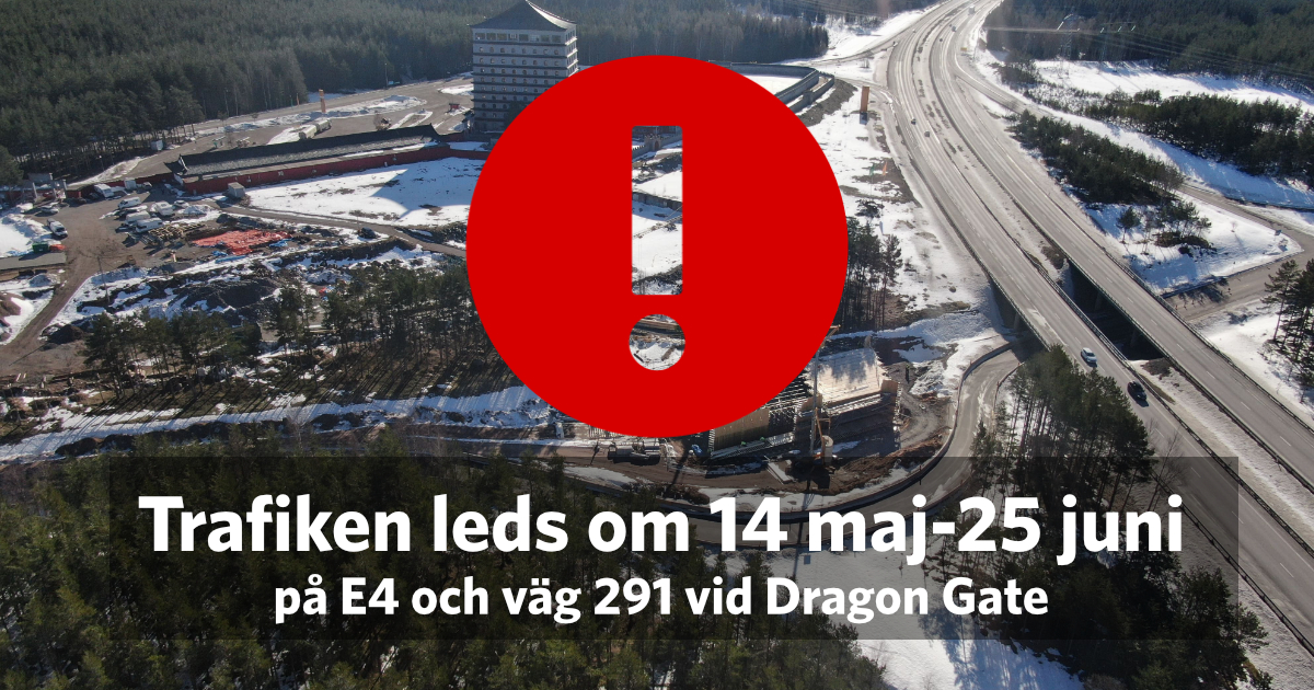 Den 14 Maj–25 Juni Leder Vi Om Trafiken I Samband Med Brobytena Vid ...