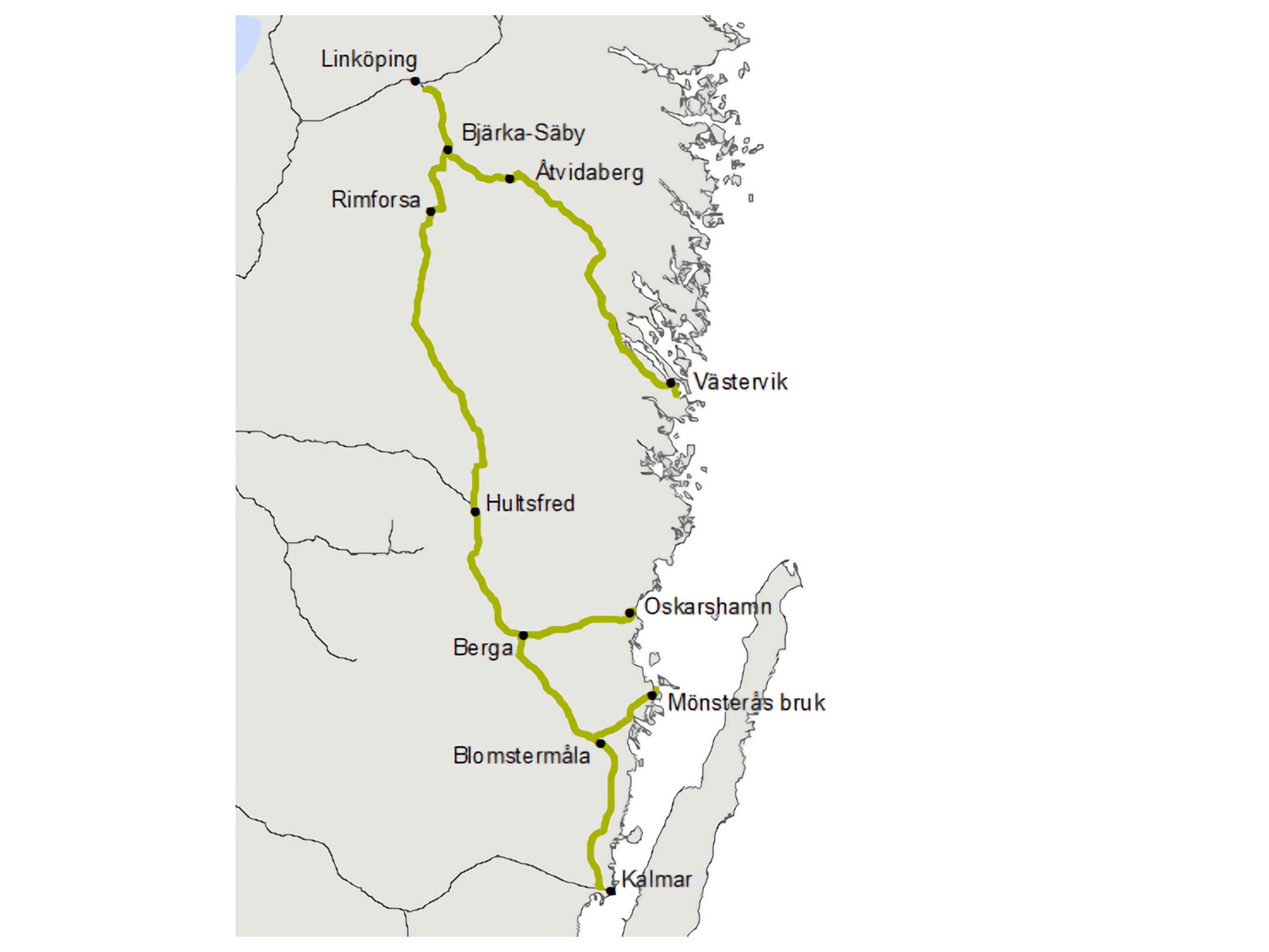 Stångådalsbanan/Tjustbanan - Www.trafikverket.se